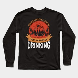 Camping Long Sleeve T-Shirt